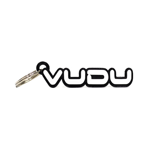 VUDU White Keyring